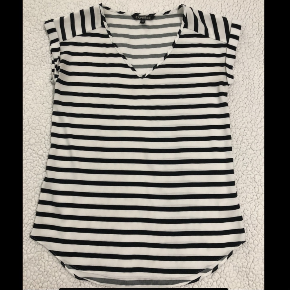 V-neck blouse